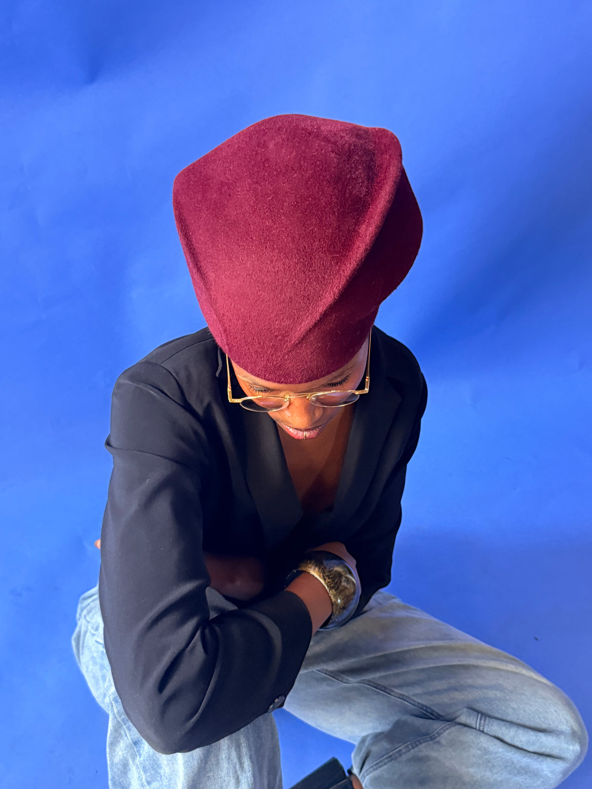PLUM BERET