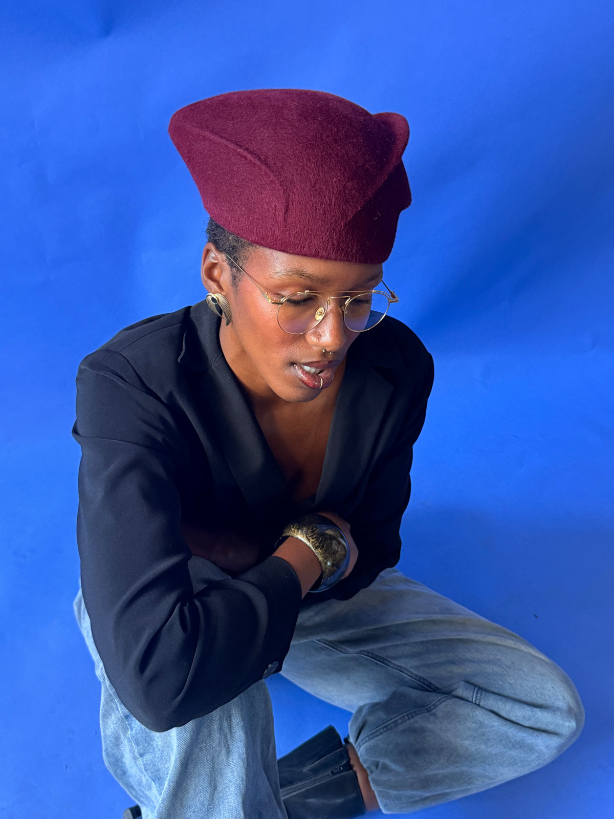PLUM BERET